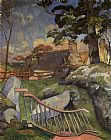 Paul Gauguin The Gate painting